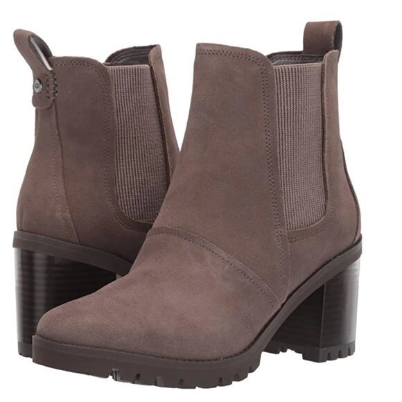 UGG Women's Hazel Ankle Boots - Mole - Picture 1 of 4